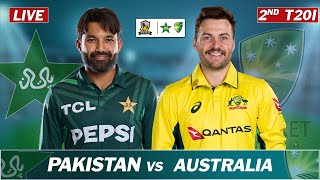 PAKISTAN vs AUSTRALIA 2nd T20 MATCH LIVE COMMENTARY  SYDNEY  PAK vs AUS LIVE  AUS BAT [upl. by Ayotyal]