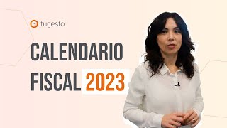 📅 ¡Descarga el calendario fiscal del año 2023  GesBites tugesto [upl. by Hulbard]