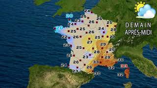 prévision météo France du Lundi 22 au Dimanche 28 Juillet 2024 [upl. by Nyltak]