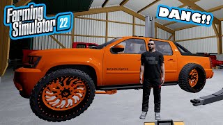 I BROKE A ANYLEVEL SEMA TRUCK GET THE HAMMER  FS 22 DEALERSHIP RP [upl. by Clawson874]