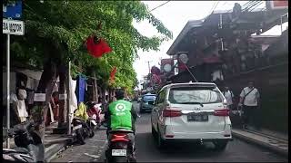 bali 🇮🇩 Road Trip di Jln Legian Kuta riding [upl. by Steward608]