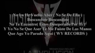 Wisin y Yandel Desaparecio Letra Lyrics [upl. by Karina]