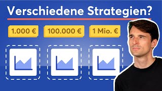 Wie sollte man 1000€ 10000€ 100000€ 1 Mio € anlegen [upl. by Lalise855]