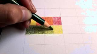 Blending test Faber Castell Polychromos [upl. by Kilam]