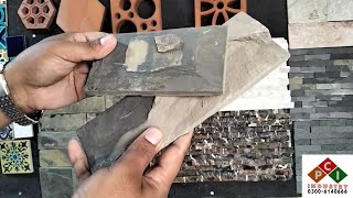 chakwal stone in Pakistan l wall tile stone price in pakistan l 03006140666 [upl. by Cresida358]