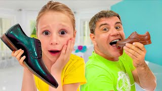 Nastya and Dad best stories for kids Video collection for the whole family [upl. by Kroy]