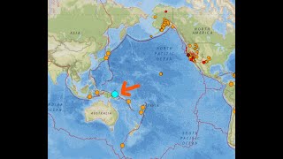 Super Deep 60 Earthquake Papua New Guinea region Wednesday 10302024 [upl. by Auberta964]