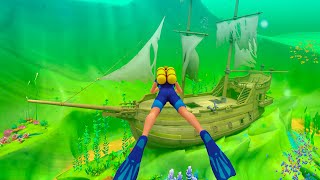 Best Diving Game Mobile Aquatica Android ios Gameplay [upl. by Shelbi]