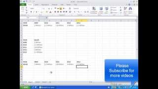 How to Convert Horizontal Data into Vertical in Excel [upl. by Dani]