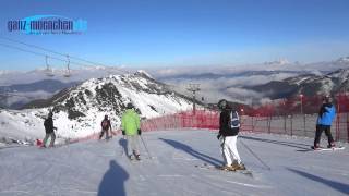 Skigebiet Zauchensee  Altenmarkt Flachauwinkel Skifahren bei Traumbedingungen im Januar 2014 [upl. by Neelloj229]