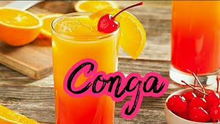 Cómo Preparar Conga 🍹 Coctelería Básica  Bebidas y Tragos [upl. by Miuqaoj453]