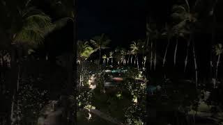 Centara Reserve Hotel Koh Samui  Garden at Night😱 travel thailand shorts centara [upl. by Arrek]