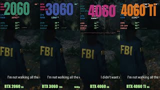 RTX 4060Ti vs 4060 vs 3060 vs 2060 [upl. by Ferdinana]