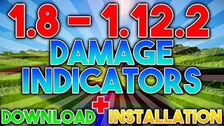 Minecraft DAMAGE INDICATORS MOD installieren  Download 18  1122 German  EINFACH  Jamatey [upl. by Patty]