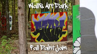 The Walls Art Park  Fall Paint Jam 2024 [upl. by Llewoh220]