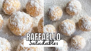 BOMBONES RAFFAELLO SALUDABLES  Recetas de navidad [upl. by Amity]