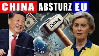 Die EU wird trotz Sanktionen durch Chinas Industriewachstum erdrückt Sind die USA die Nächsten [upl. by Juley]