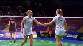 Highlight  2014 Euro Cships WD 12 Final  Damkjaer Kruse  Roepke vs Muskens  Piek [upl. by Raviv]