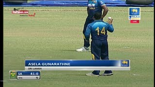 Allrounder Asela Gunaratnes 4wicket haul [upl. by Reeher]