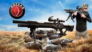 Poniendo a PRUEBA el INVADER AUTO 55 HATSAN  Cacería de Palomas con Rifle PCP [upl. by Nodnek]