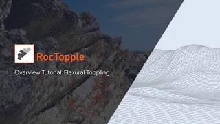 RocTopple Tutorial Block Flexural Toppling [upl. by Annayt]