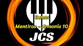 Demo al paso nomas 🙂 Mentiras de Armonía 10  JCS🎹 [upl. by Vivyan]