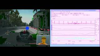 Eye Tracking and psychophysiology measures on game playwmv [upl. by Nedrob]