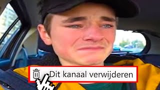 IEDEREEN STOPT MET YOUTUBE [upl. by Nosirrag]