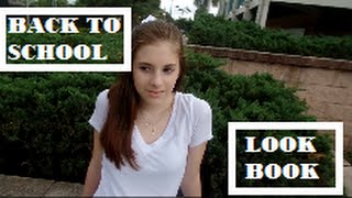 BackTo School  Look Book [upl. by Jowett]