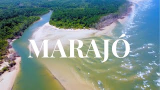 Ilha de Marajó  Onde o rio Amazonas se encontra com o mar [upl. by Arihay726]