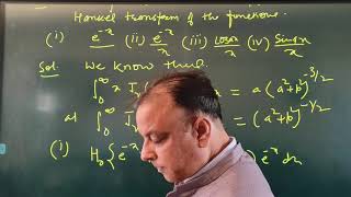 MScFinalMaths Integral Transform Hankel Transform6 [upl. by Rramal]