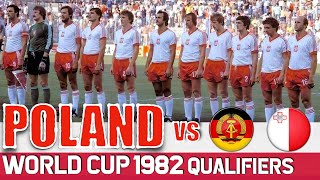 Poland World Cup 1982 All Qualification Matches Highlights  Road to Spain [upl. by Eneleh298]