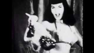 Bettie Page burlesque dance no2 to Wasting My Time [upl. by Rouvin]