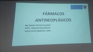 Pharmacology  Antineoplastic Drugs  Spanish [upl. by Deloris]