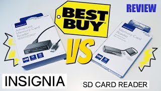 INSIGNIA MEMORY CARD READER FROM BESTBUY [upl. by Anirbes394]