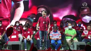 FULL SPEECH Bongbong Marcos at the Uniteam Quezon City proclamation rally [upl. by Burrell]