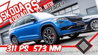 Chiptuning Skoda Kodiaq RS 20 BiTDI Stage 1  mcchipdkr [upl. by Westfall]