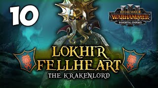 LEGION OF THE DAMNED Total War Warhammer 3  Lokhir Fellheart  Dark Elves IE Campaign 10 [upl. by Aztilay]