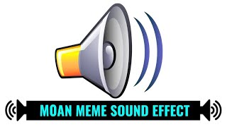 MOANlNG MEME Sound Effect [upl. by Irrabaj]