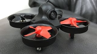 Tiny Whoop Clone  Poke FPV NIHUI NH010 Micro FPV Racing Drone Unboxing Maiden Flight and Review [upl. by Doolittle]