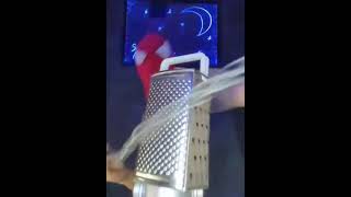 chain getting grinder on cheese grater asmr [upl. by Ahsenra]