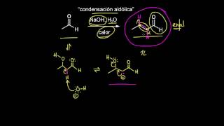 Condensación aldólica [upl. by Taro]