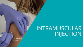 How to perform an intramuscular injection at the Deltoid site and others [upl. by Yenaiv853]