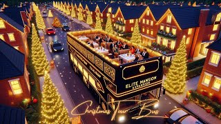 Elegantly Dining On Top of The Worlds Finest Christmas Bus Tour Merry Christmas [upl. by Llekim]