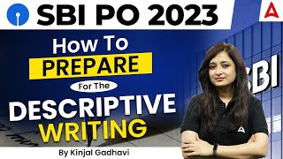 SBI PO 2023 Descriptive Paper Preparation Tips and Strategies [upl. by Kaja265]