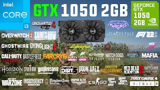 GTX 1050 2GB Test in 50 Games in 2022 [upl. by Nireves988]