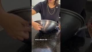 Frigideira Wok em Aço Carbono [upl. by Chaney797]