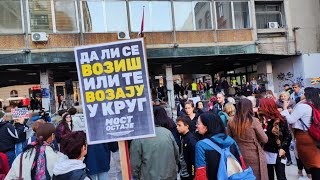 Borba traje most ostaje Protest protiv demontaže Starog savskog mosta [upl. by Flavian]