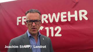 Unwetter Im Eifelkreis BitburgPrüm Statement von Landrat Joachim Streit [upl. by Mitran695]