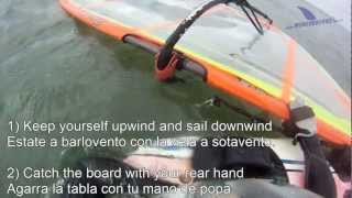 WINDSURF  HOW TO WATERSTART  10 simple steps [upl. by Nehtanhoj678]